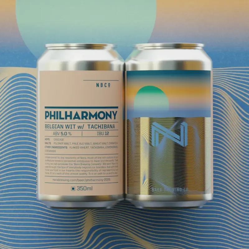 Nara Brewing Co. announces first shipment stores for PHILHARMONY