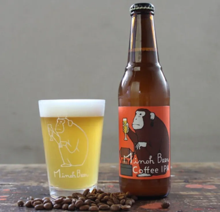枚方のThe Beer Shop Hirakata cityで箕面ビール「コーヒーIPA」開栓