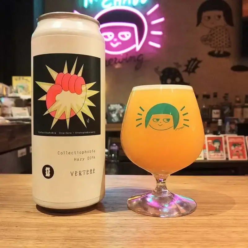 New Beer 'Collectiophobia' by VERTERE x Totopia Brewery Tapped at NAMACHA'n Stand Kita-Ikebukuro