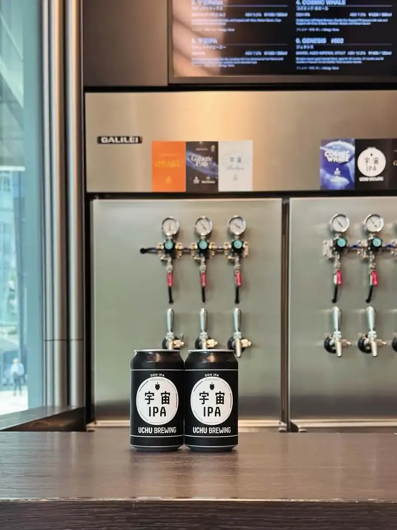 うちゅうブルーイング、虎ノ門ヒルズ店で宇宙IPA新バッチを缶で入荷