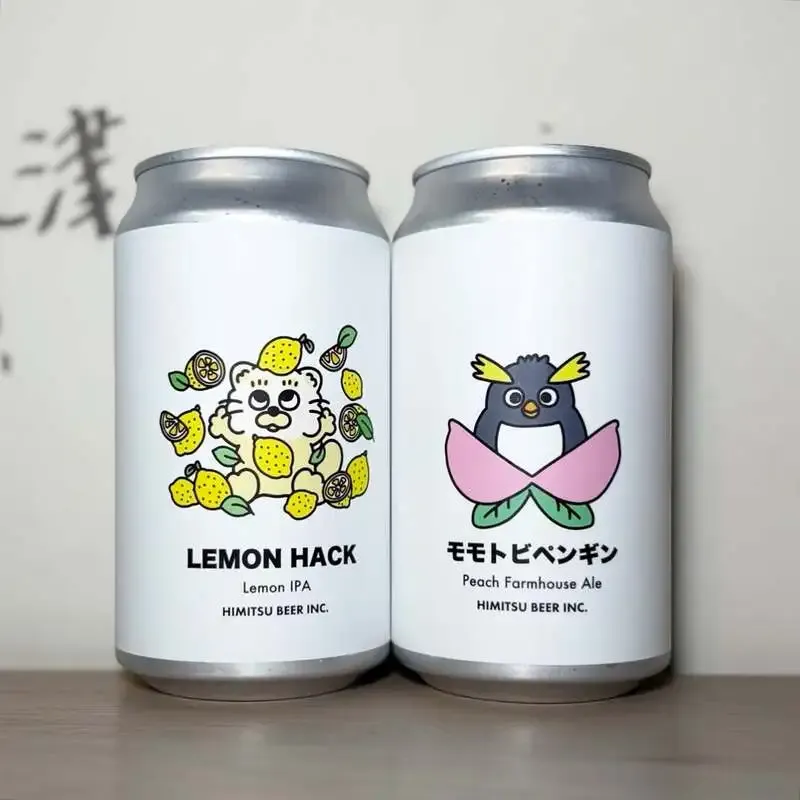 drifter’s standでひみつビールの『モモトビペンギン』『LEMON HACK』提供