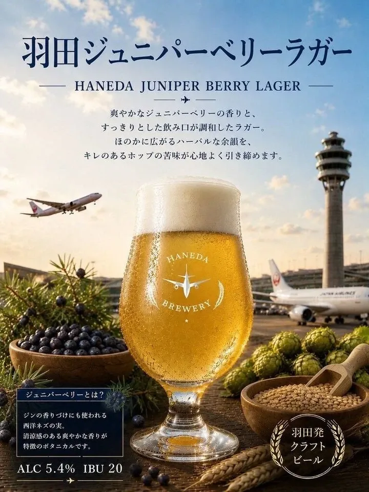 Brew Lounge Ichigaya debuts Juniper Berry Lager