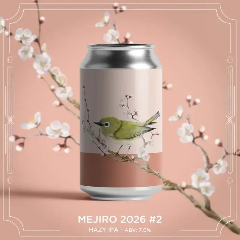 Inkhorn Brewing unveils new Hazy IPA 'Mejiro 2026 #2'