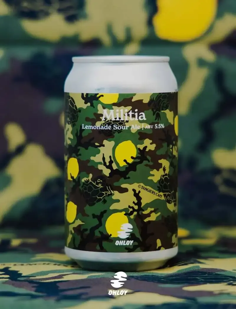 OHLOY STORE Serves “Militia,” a Lemonade Sour Ale Made with TANGIERS CAFE