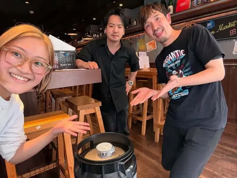 CRAFT BEER MARKET 田町店でトコシエ醸造2種とKCBC『Robocroc』が開栓