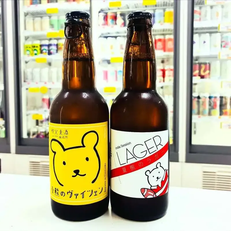 こぐま酒店仙台駅東口本店で秩父麦酒「小熊のヴァイツェン」と「夏熊のラガー」を新入荷