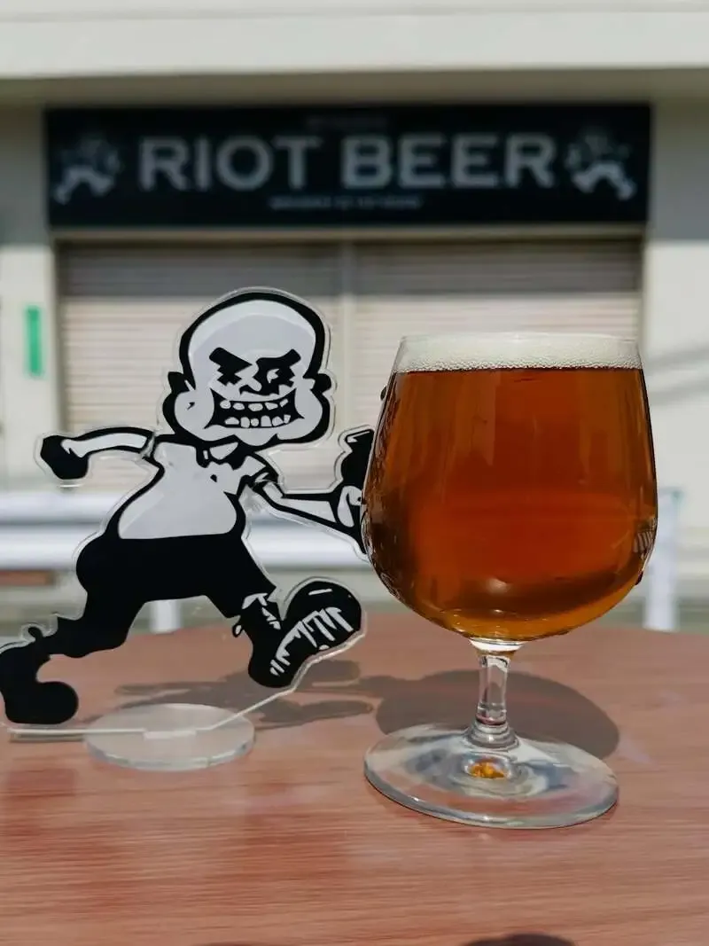 RIOT BEERで4月18日、「Get Lucky Session by アオバナツキ」を案内、English IPAも開栓