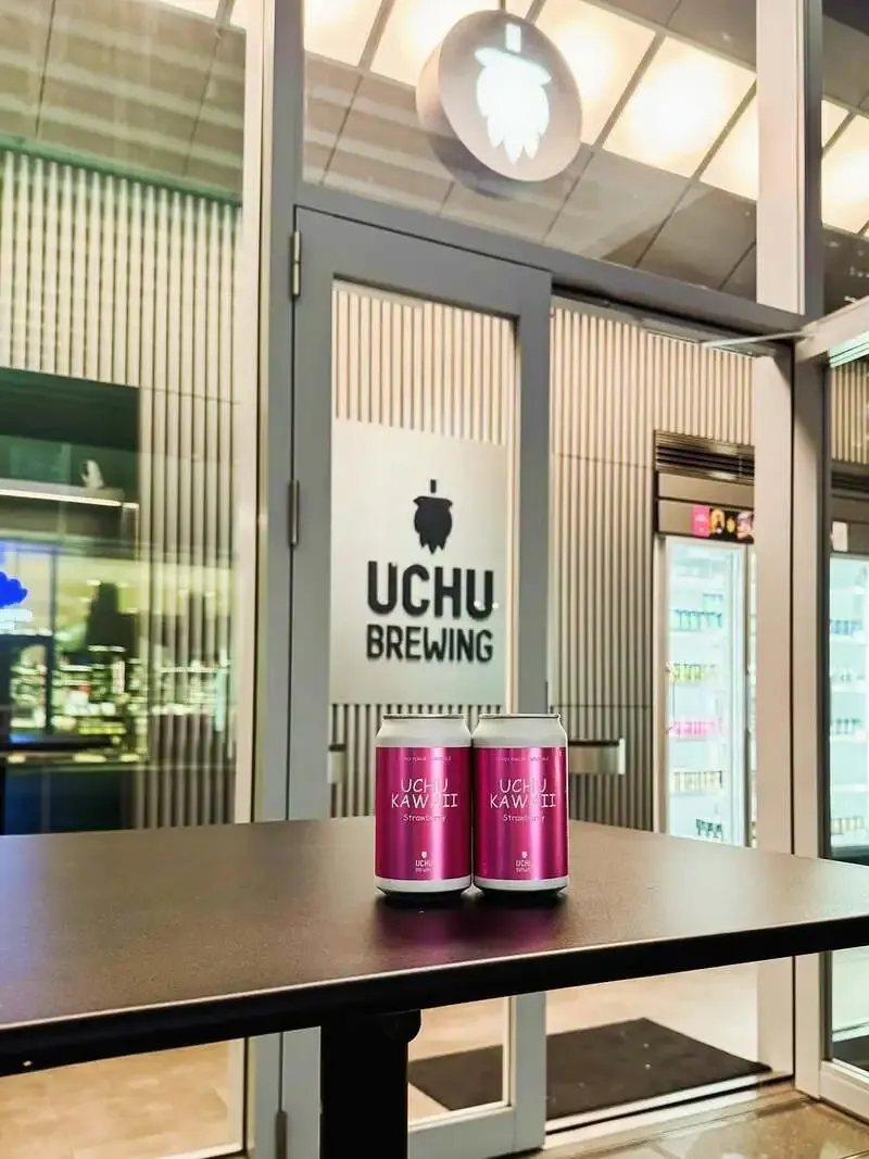 Uchu Brewing adds 'UCHU KAWAII Strawberry' at Toranomon Hills taproom