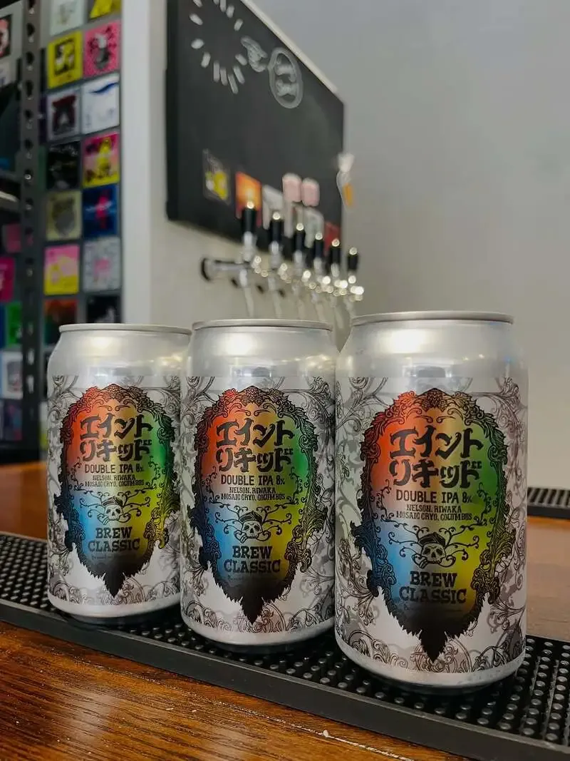 BREW CLASSIC、GW 4/29-5/10はタップルーム毎日営業 新作Double IPA『エイント リキッド』登場