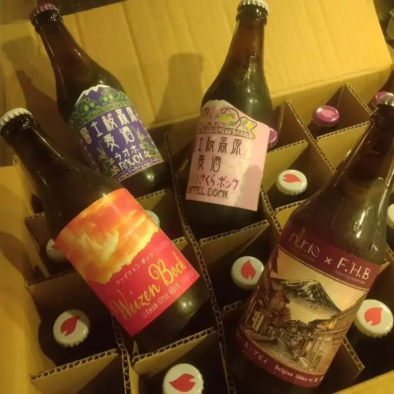 SAKURAYAMA BEER、4月8日に富士桜高原麦酒のボトル4種を入荷