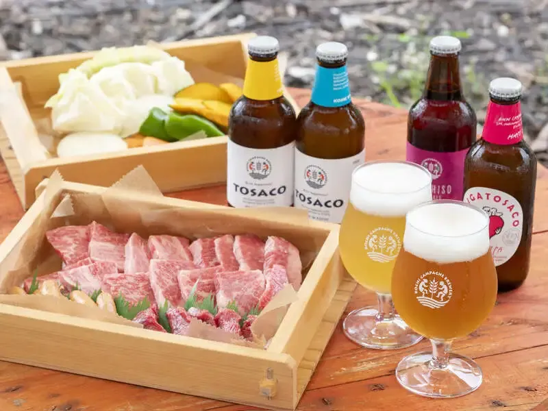 高知カンパーニュブルワリー、工場見学付き手ぶらBBQを提供
