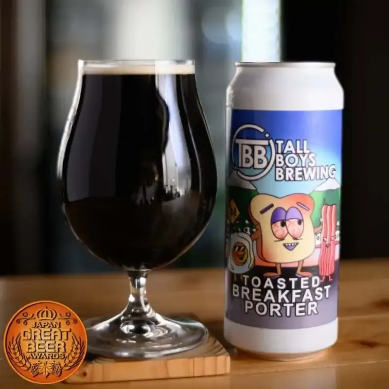 トールボーイズブルーイング、「Toasted Breakfast Porter」でJGBA2026銅賞