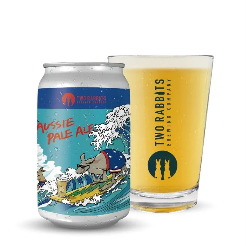 Beer Bar Marble taps TWO RABBITS BREWING's "AUSSIE PALE ALE"