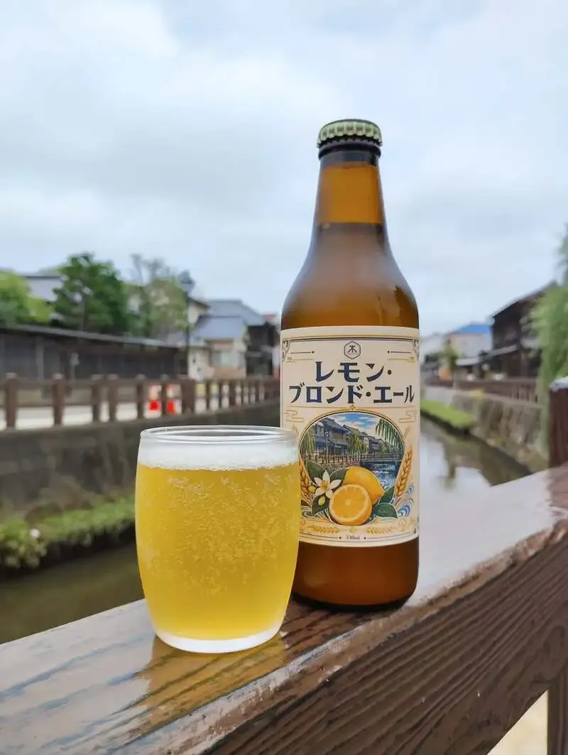 Brewery and Cheese Ino Chujiro Shoten debuts a 60-bottle Lemon Blonde Ale in Sawara