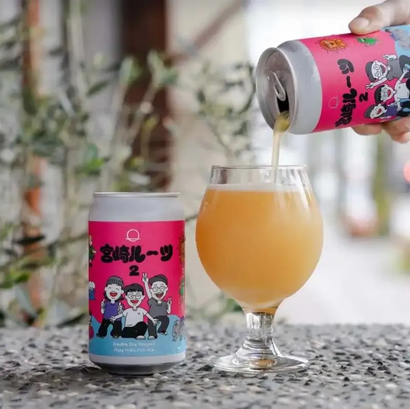 マジックアワー経堂店でNovoru Brewing『宮崎ルーツ2』DDH Hazy IPAが開栓
