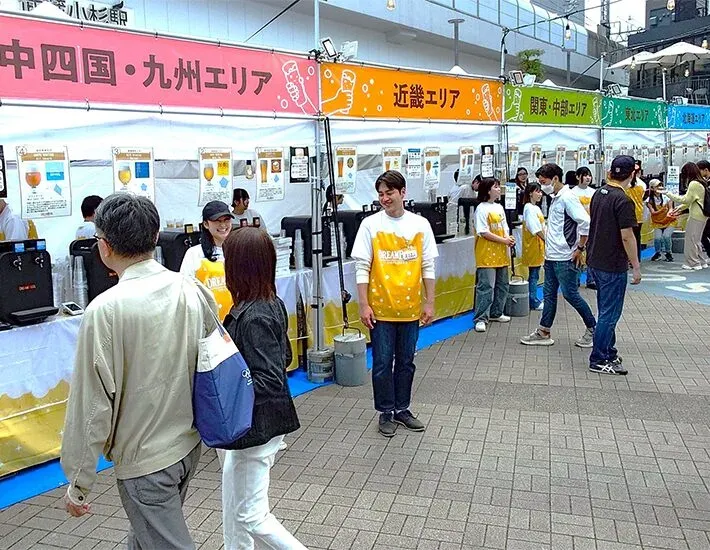 横須賀・うみかぜ公園でDREAMBEERのクラフトビール総選挙開催　全国20銘柄を飲み比べ