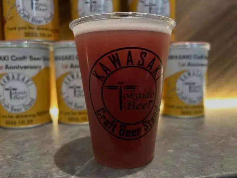 川崎アゼリアのKAWASAKI Craft Beer Standで東海道BEER新規開栓、UTAMARO ALEも登場