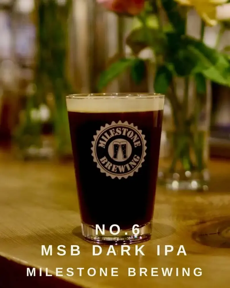 Milestone Brewing Higashikakogawa Brewery highlights MSB DARK IPA