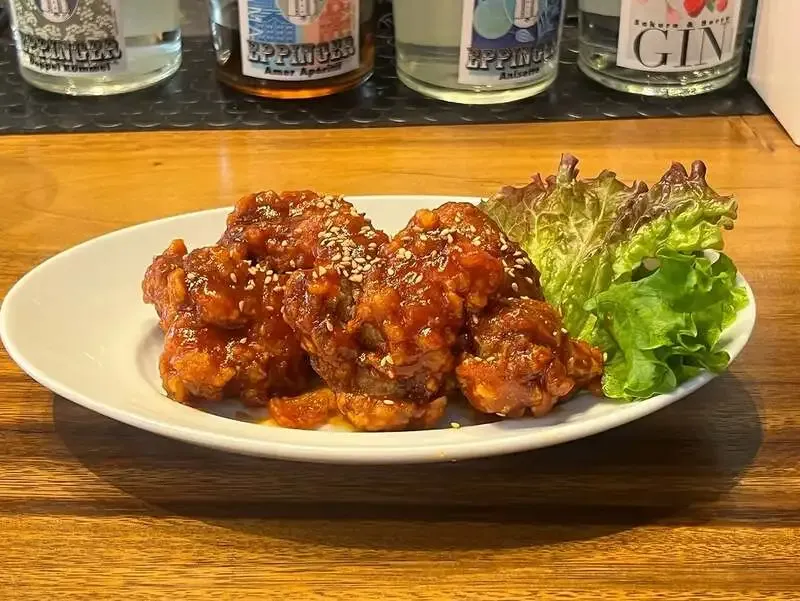 横浜ベイブルーイング横浜フロント店でヤンニョムチキンが新登場