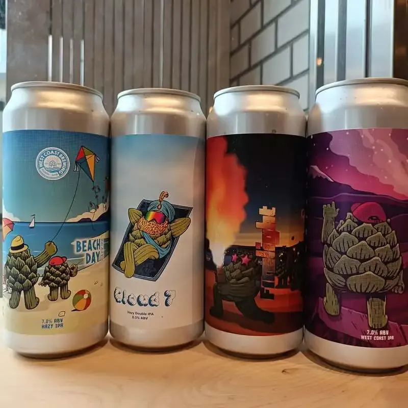 南柏「2階のクラフトビール屋つむぎ」にWest Coast Brewing缶4種が入荷