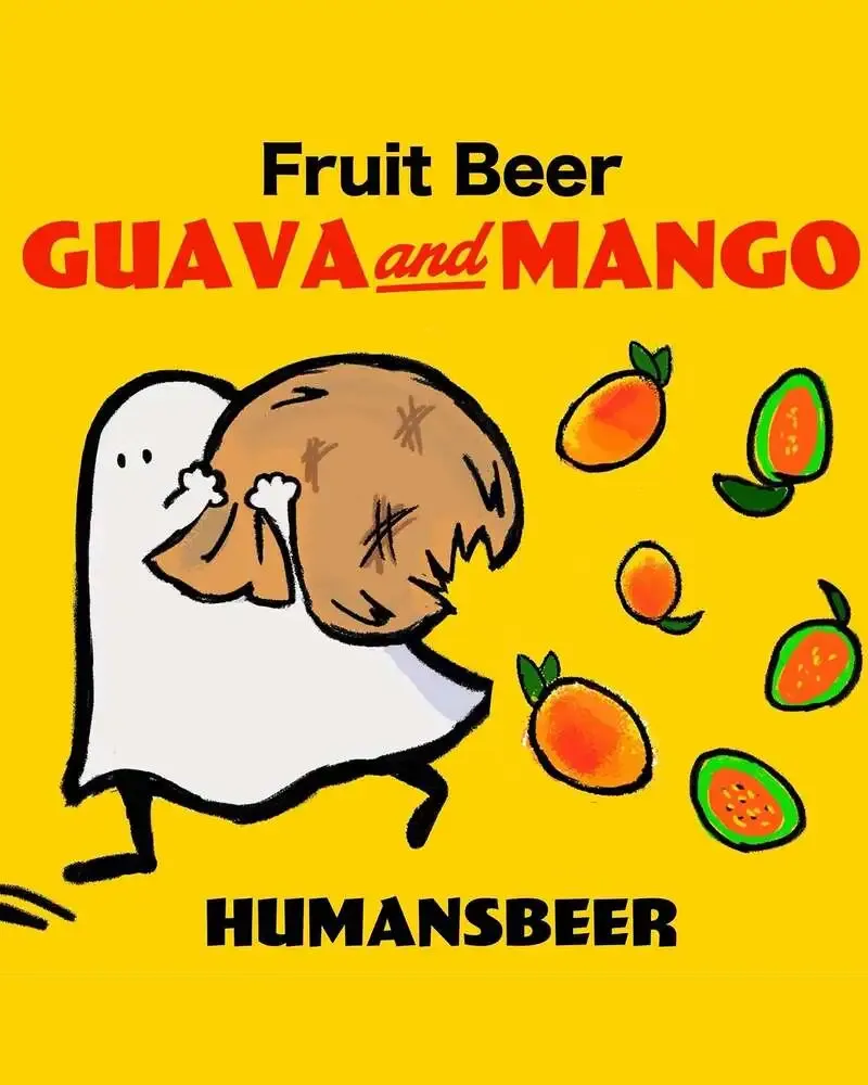 HUMANS BEER、マンゴーとグアバを使った新作「GUAVA&MANGO」を発売