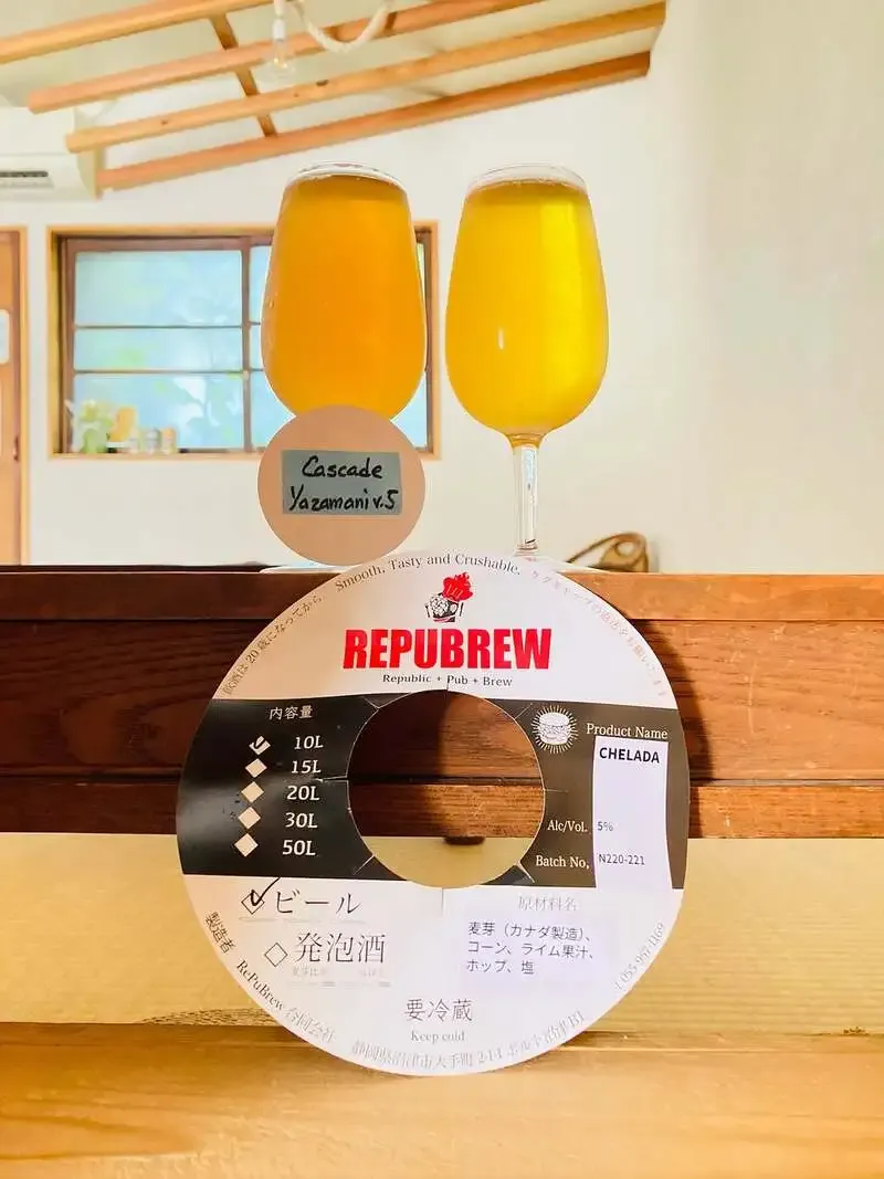 下諏訪のちいとこ商店、潮風ブルーラボ新作『Cascade Yazamani』とRepubrew『CHELADA』