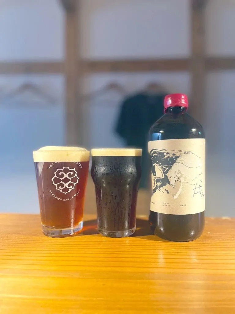 亀戸のGRANDPA FISH & CHIPSで忽布古丹とNOMCRAFTの2TAP開栓