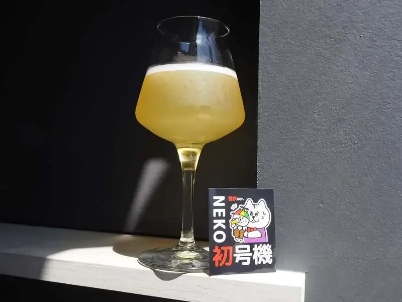 WITCH CRAFT MarketでNEKO BEERのセッションIPA『NEKO 初号機〜2026 暴飲ver.〜』開栓