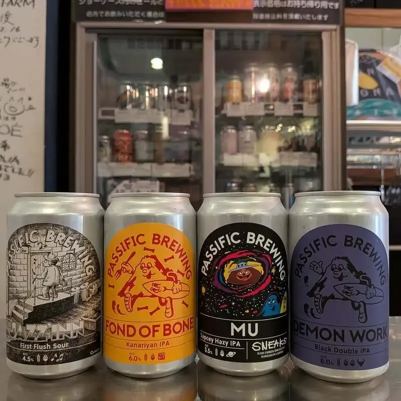 BeerO'clock Bottle Shop adds four Passific guest beers, including JAZZ'INN