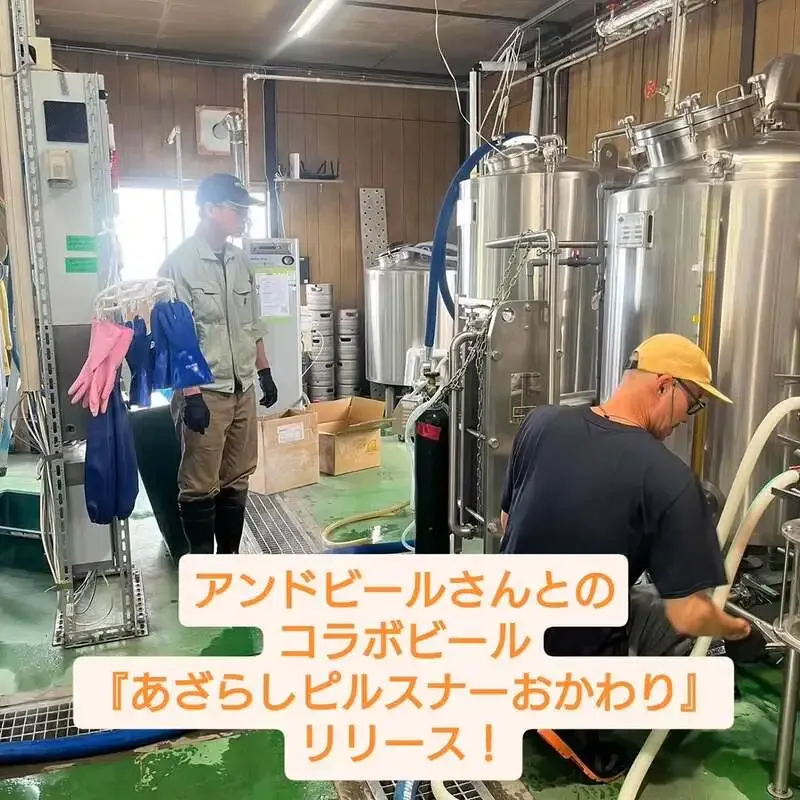 三鷹のBeer Pub ねことあざらし、7月12日にアンドビールのコラボピルスナー開栓