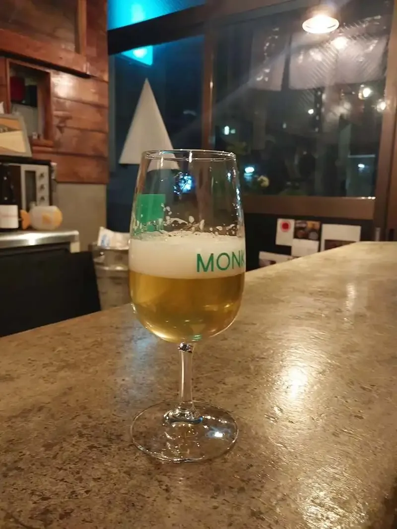 熊本・大橋電気店でFARMENTRYの「NewzealandPils」が開栓