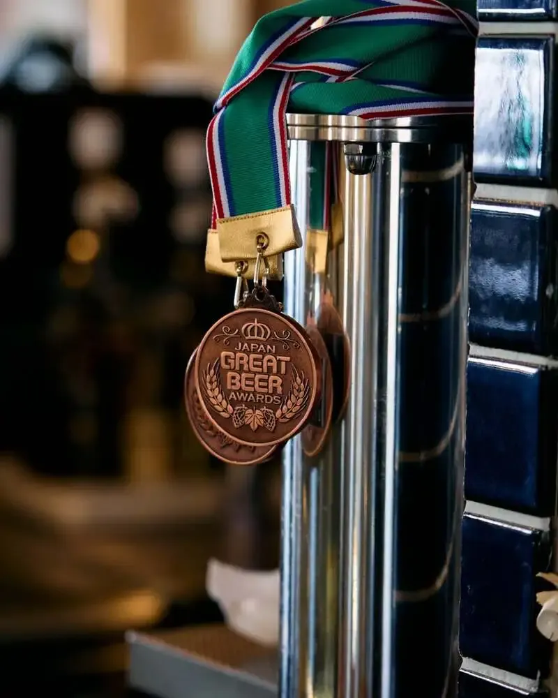 白馬ビールガレージ、Japan Great Beer Awardsのメダル受賞を報告