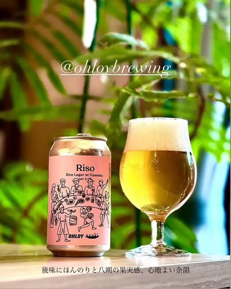 高松・Taru TaruにOHLOY BREWING「Riso」が登場、八朔と米を使ったライスラガー
