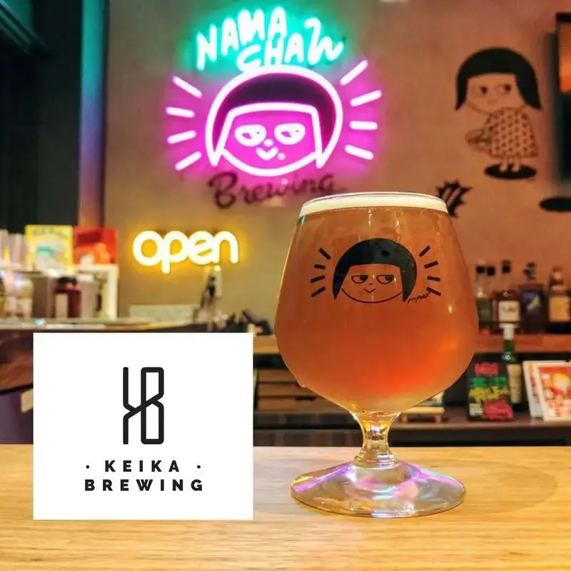 NAMACHAんスタンド北池袋店で蛍火醸造『きざしエール』が開栓