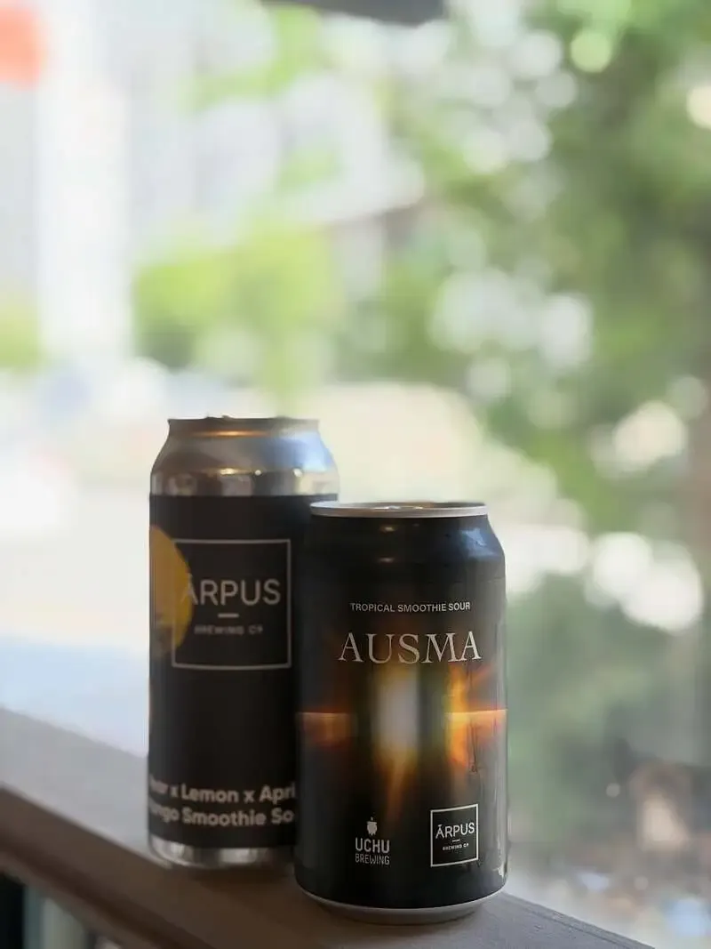Maruho Sake Minami spotlights Uchu Brewing x ĀRPUS beer AUSMA