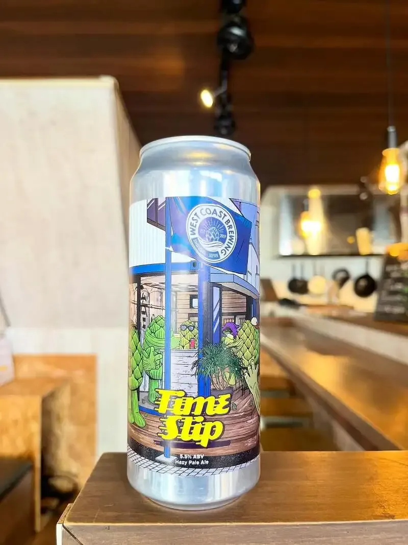 BEER BULK JでWEST COAST BREWING「Time Slip」を案内　4/12は12時開店