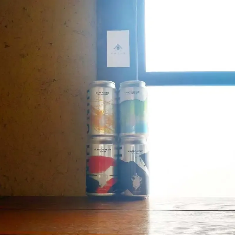 高松・のみもの家にHINO BREWINGの缶4種が新入荷、ラガーからスタウトまで