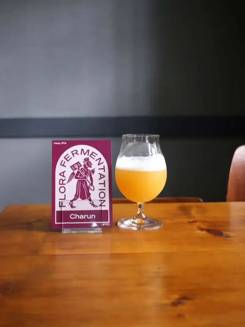ふじみ野・Grau Craft beer barでFLORA FERMENTATION「Charun」開栓