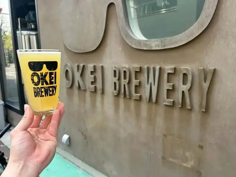日暮里のOkei Brewery Nipporiで「ハイスパ3号」開栓