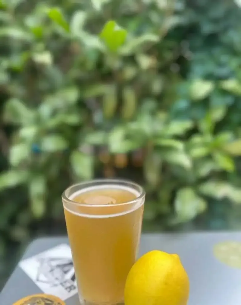 麦酒宿まり花 三茶に六甲ビール《瀬戸内LEMONエール》が開栓