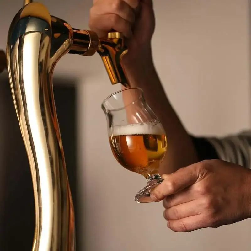 Saitama's Hop and Lip highlights its original harissa saison, "Hop Trip to Traveling Bear"
