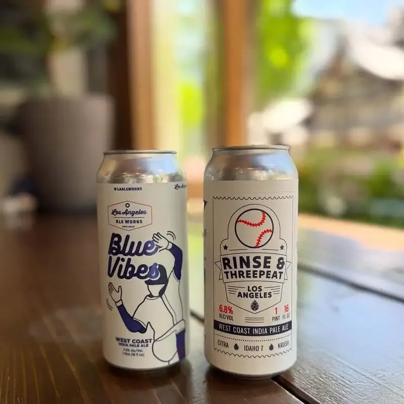 Danky Beer StoreでLA Ale Works「Blue Vibes」「Rinse & Threepeat」提供