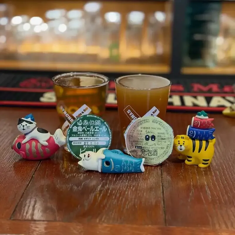 CraftBeer Cafe & Bar Synchronicityで鬼伝説2種が開栓、9タップ営業