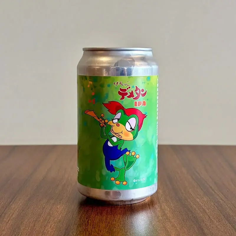 OGA BREWING、アニメ『けろっこデメタン』着想のIPAを発売