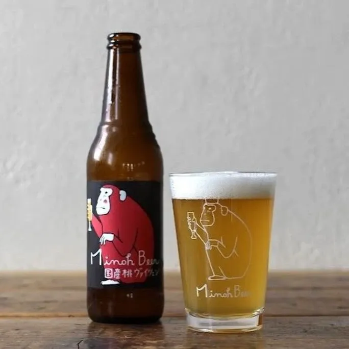 KARAKURIで箕面ビール2種を開栓　桃ヴァイツェン（白鳳）とサマーラガー