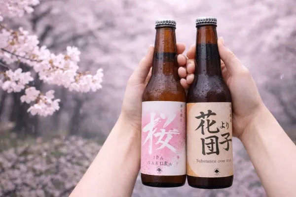 イズモ ブルーイング カンパニーが春限定「お花見セット」を案内