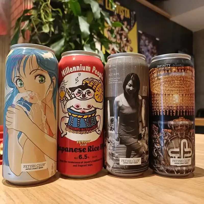 南柏の2階のクラフトビール屋つむぎ、FETISH CLUB缶4種を新規入荷
