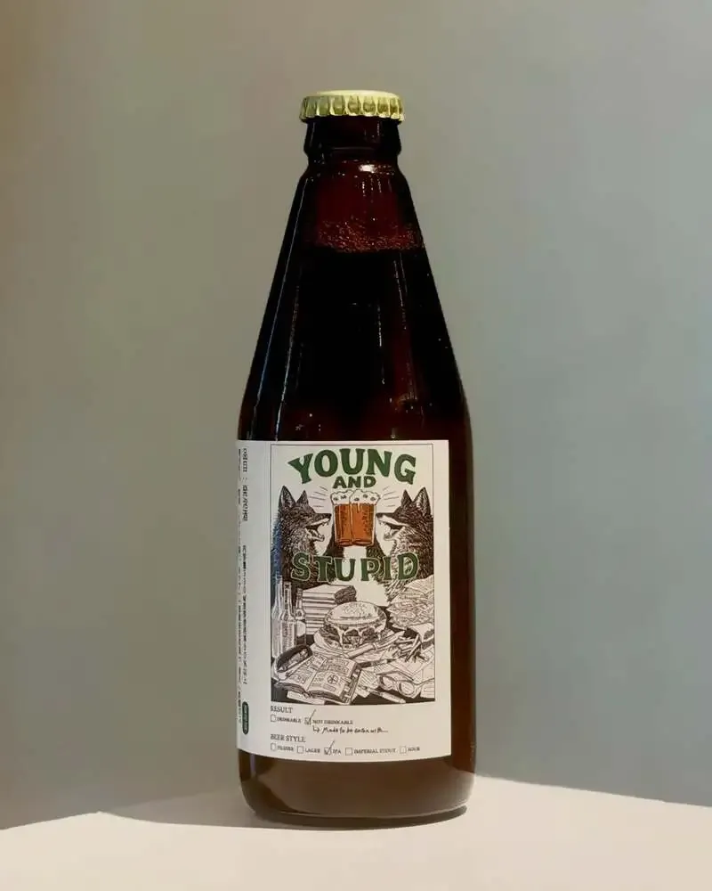 すすきのえーるSTANDにBlack Fox Beer限定醸造『若気の至りIPA』入荷