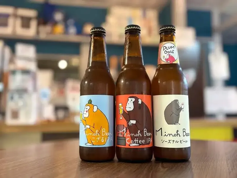 The Beer Shop Hirakata cityに箕面ビール3種が入荷、こざるIPAなど登場