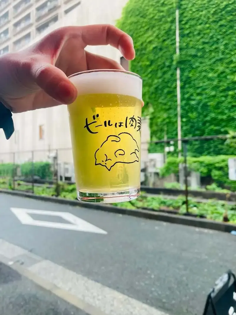 幡ヶ谷「焼肉スタンド 肉と麦」でAMAKUSA SONAR BEER『AMASCH』紹介